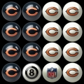 chicago bears billiard balls