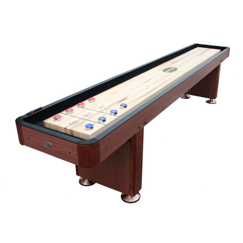 Berner Standard 12 Shuffleboard Table Cherry