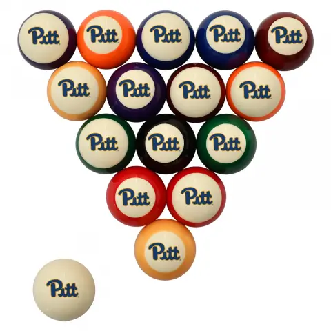 Pitt Panthers Billiard Ball Set