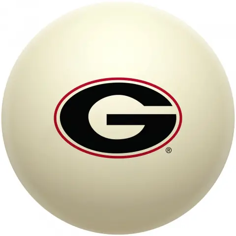 Georgia Bulldogs Cue Ball