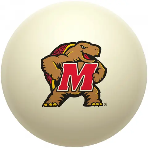 Maryland Terrapins Cue Ball