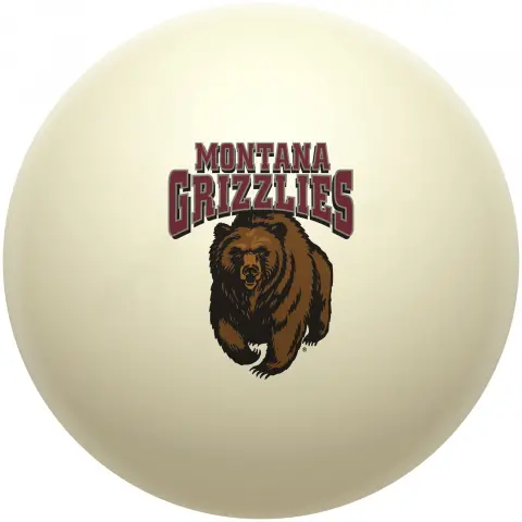 Montana Grizzlies Cue Ball