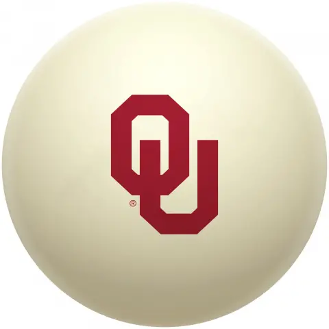 Oklahoma Sooners Cue Ball