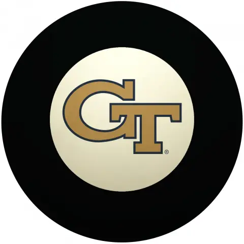 Georgia Tech Yellow Jackets Eight Ball