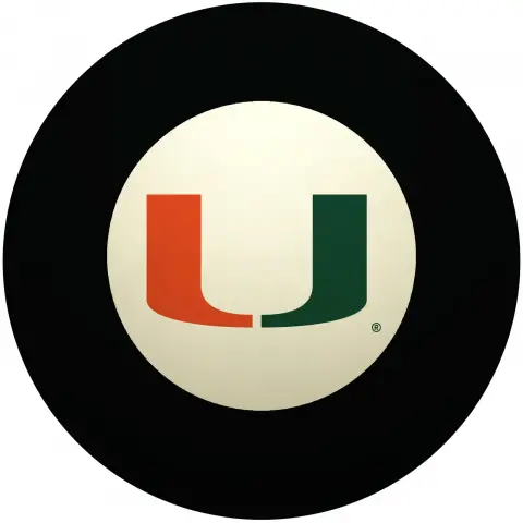 Miami Hurricanes Eight Ball