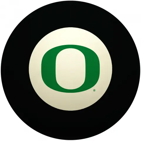 Oregon Ducks Eight Ball