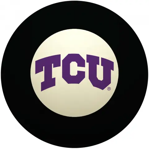 TCU Horned Frogs Eight Ball