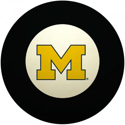 Michigan Wolverines Eight Ball