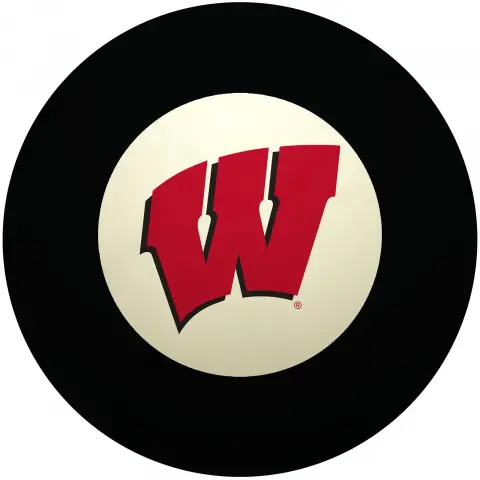 Wisconsin Badgers Eight Ball