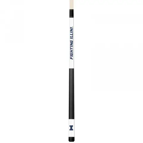 Illinois Fighting Illini Engraved Pool Cue