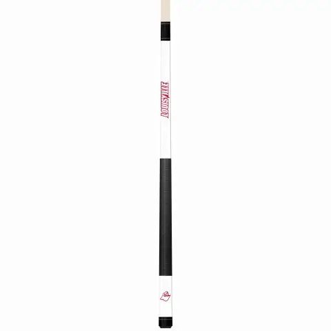 Louisville Cardinals Engraved Billiard Cue - White