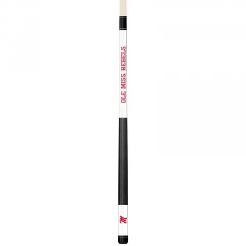 Ole Miss Rebels Engraved Pool Cue