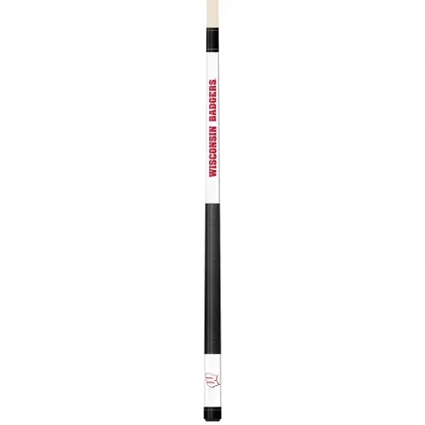 Wisconsin Badgers Engraved Pool Cue