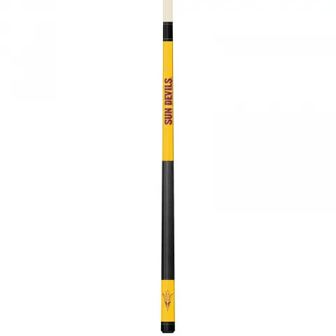 Arizona State Sun Devils Colored Engraved Pool Cue
