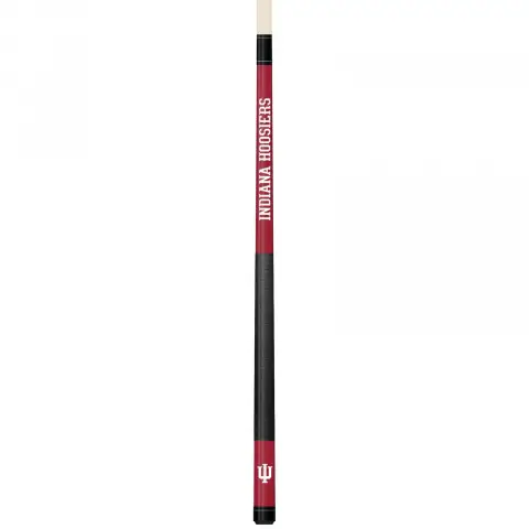Indiana Hoosiers Colored Engraved Pool Cue