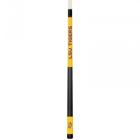 LSU Tigers Colored Engraved Pool Cue