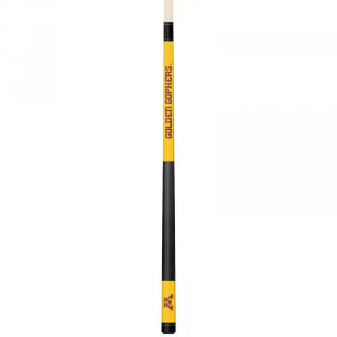 Minnesota Golden Gophers Colored Engraved Pool Cue