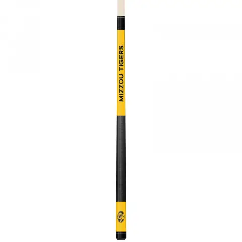 Missouri Tigers Colored Engraved Pool Cue