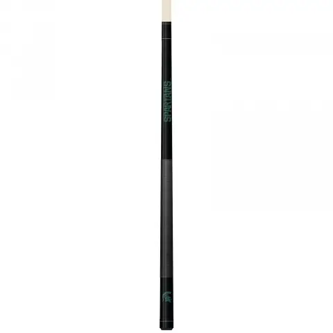 Michigan State Spartans Colored Engraved Pool Cue