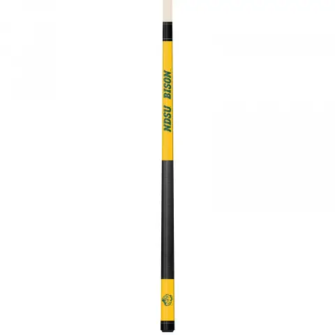 North Dakota State Bison Colored Engraved Pool Cue