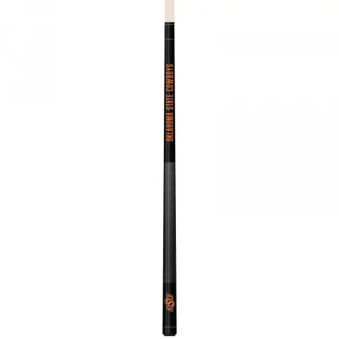 Oklahoma State Cowboys Colored Engraved Pool Cue