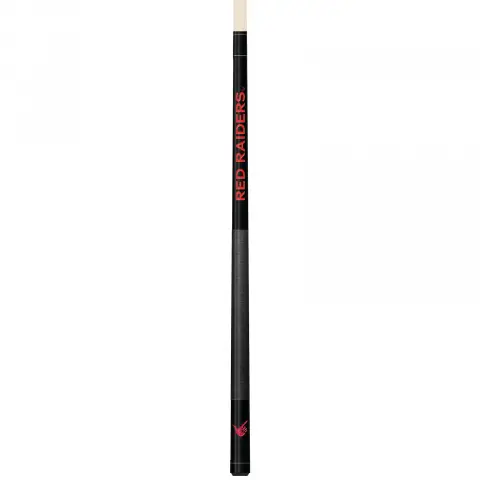 Texas Tech Red Raiders Colored Engraved Pool Cue