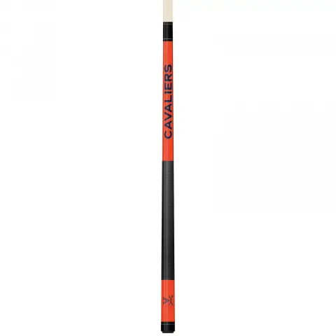 Virginia Cavaliers Colored Engraved Pool Cue