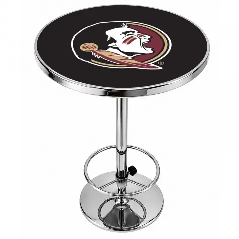Florida State Seminoles Chrome Pub Table