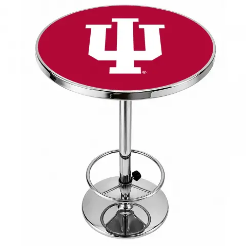Indiana Hoosiers Chrome Pub Table