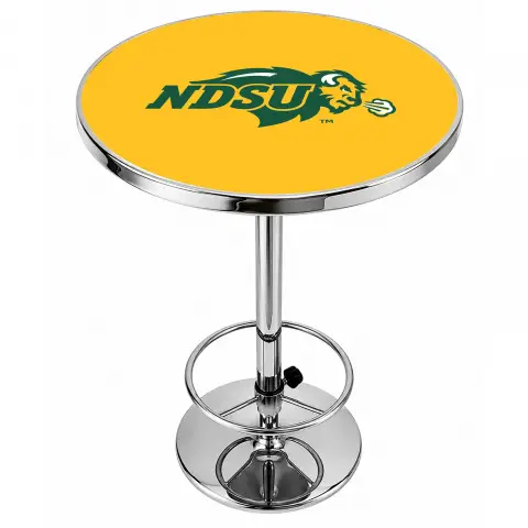 North Dakota State Bison Chrome Pub Table