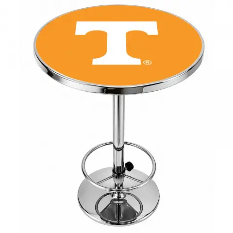 Tennessee Volunteers Chrome Pub Table