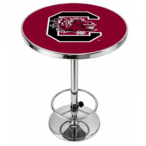 South Carolina Gamecocks Chrome Pub Table