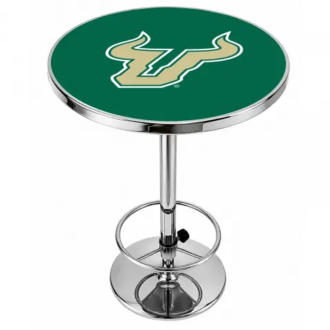 South Florida Bulls Chrome Pub Table