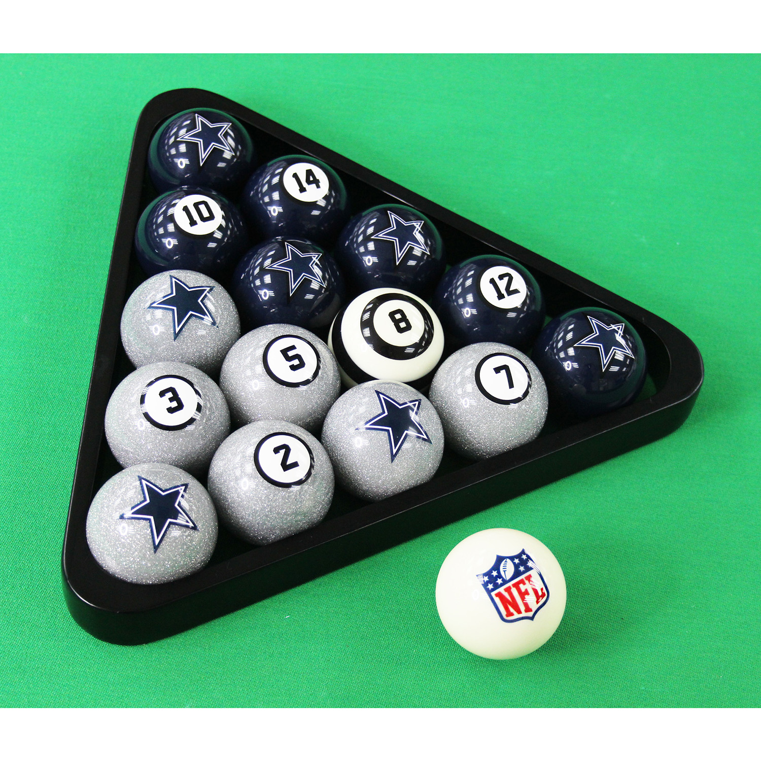 Dallas cowboys pool balls Clearance