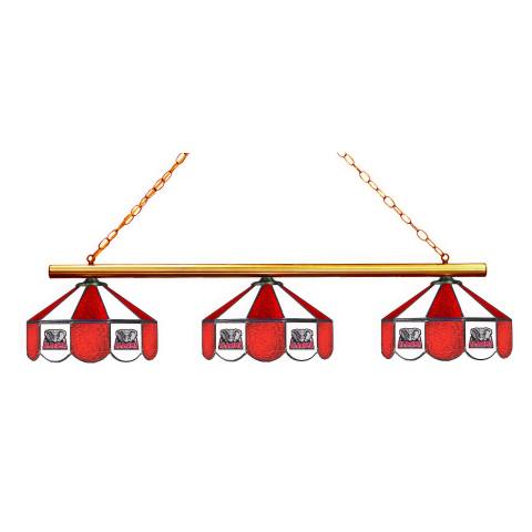 Alabama Crimson Tide 3 Shade Billiard Lamp