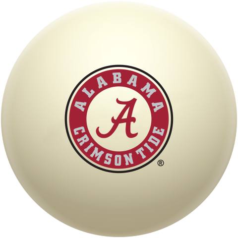 Alabama Crimson Tide Cue Ball