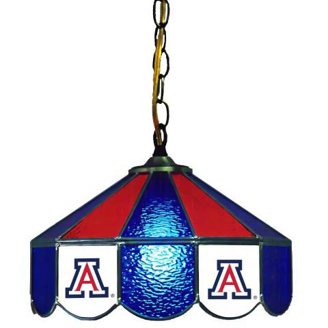 Arizona Wildcats 14 Inch Swag Hanging Lamp