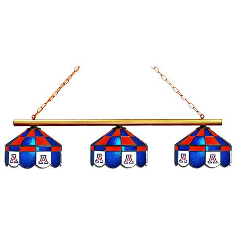 Arizona Wildcats 3 Shade Executive Billiard Light
