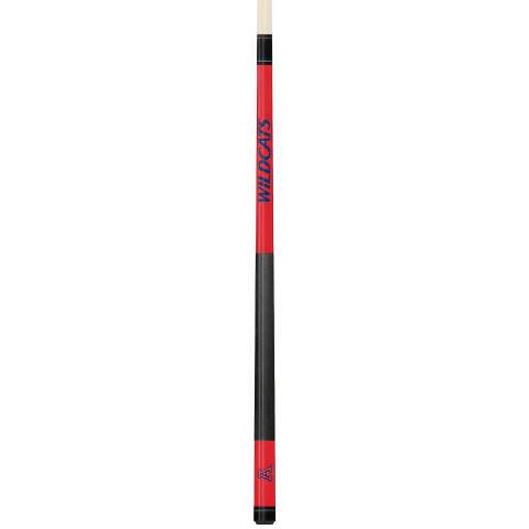 Arizona Wildcats Colored Engraved Pool Cue