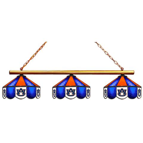 Auburn Tigers 3 Shade Billiard Lamp