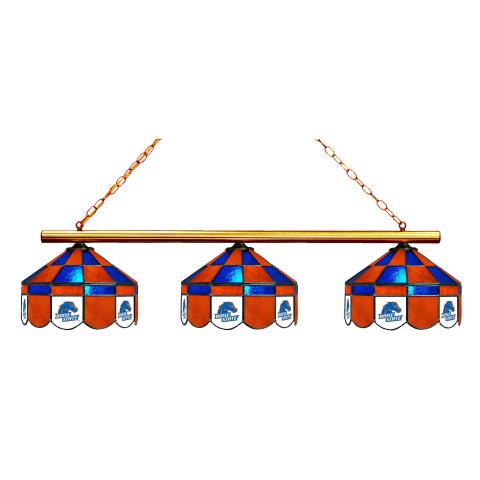 Boise State Broncos Executive 3 Shade Billiard Lamp