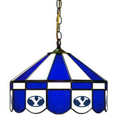 BYU Cougars 16 Inch Swag Hanging Lamp