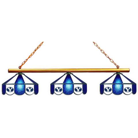 BYU Cougars 3 Shade Billiard Light