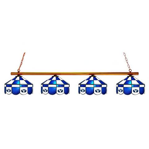 BYU Cougars 4 Shade Executive Billiard Lamp