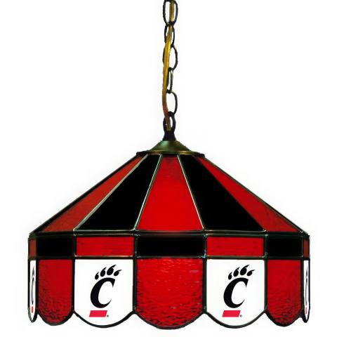 Cincinnati Bearcats 16 Inch Swag Hanging Lamp