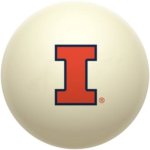 Illinois Fighting Illini Cue Ball