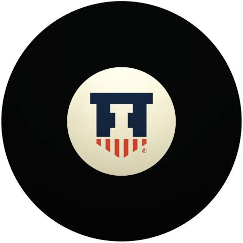 Illinois Fighting Illini Eight Ball