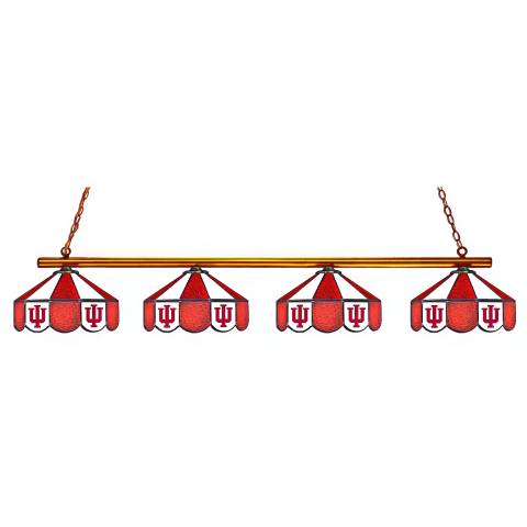 Indiana Hoosiers 4 Shade Billiard Lamp
