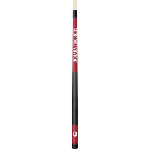 Indiana Hoosiers Colored Engraved Pool Cue