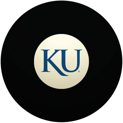 Kansas Jayhawks Eight Ball